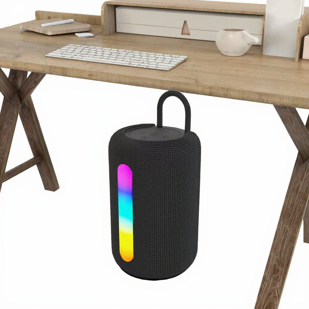 Hot Tech Best-Selling Mini Wireless for Bluetooth Speaker with RGB LED Light Portable Gadgets for Home Theatre Parties Outdoors