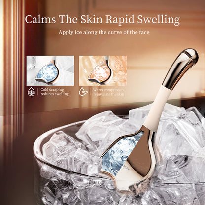 Beauty Cooling Massage Metal Facial Cryo Sticks Stainless Steel Face Ice Globes