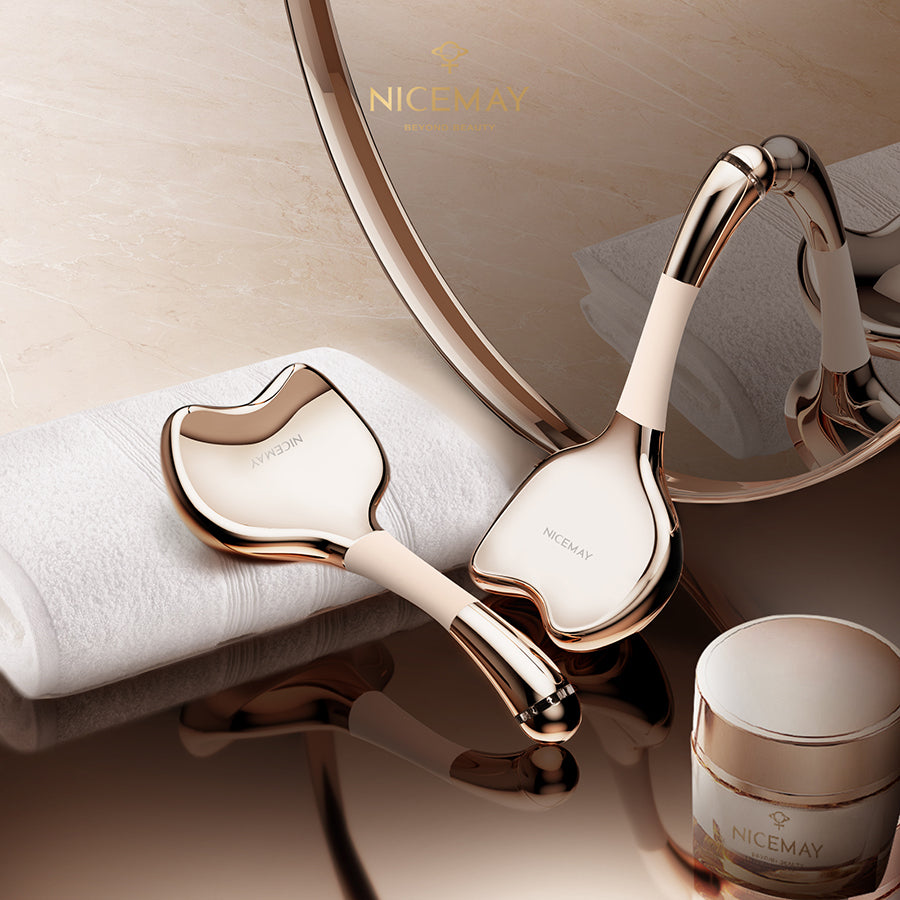 Beauty Cooling Massage Metal Facial Cryo Sticks Stainless Steel Face Ice Globes
