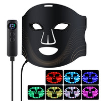 New Trending 7 Colors Silicone Red-light Facial Mask Electric Beauty Led Face Mask Massager