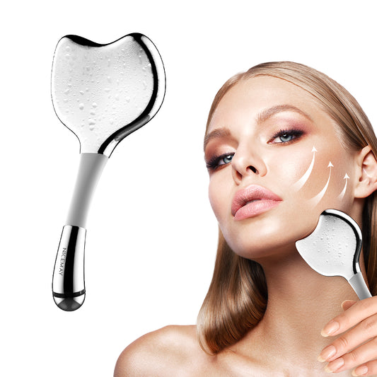 Beauty Cooling Massage Metal Facial Cryo Sticks Stainless Steel Face Ice Globes