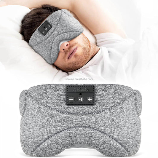 Bluetooth Sleep Mask Headphones 35 Hours Playtime Sleeping Eye Mask with Soft Thin Speakers Eye Health Supplies Drop Shipping