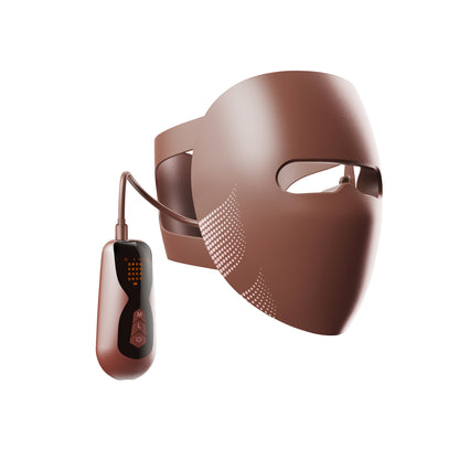 Household Rechargeable 4 Colors Soft Silicone Skincare Mask Skin Rejuvenation Anti-acne Anti-aging Face Mask