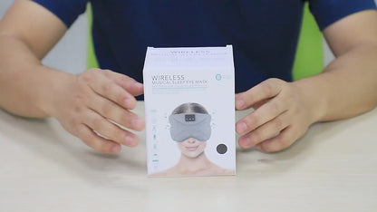 Bluetooth Sleep Mask Headphones 35 Hours Playtime Sleeping Eye Mask with Soft Thin Speakers Eye Health Supplies Drop Shipping